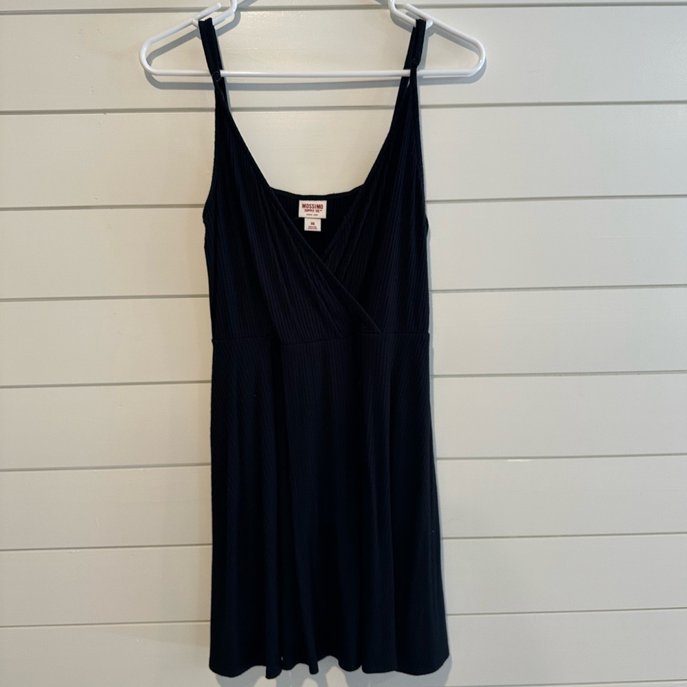 XS Mossimo Mini Black Dress